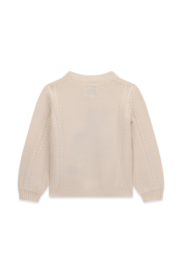Guess Sweter dziecięcy z dodatkiem wełny K6BR07.Z1285.9BY2 beżowy AW26