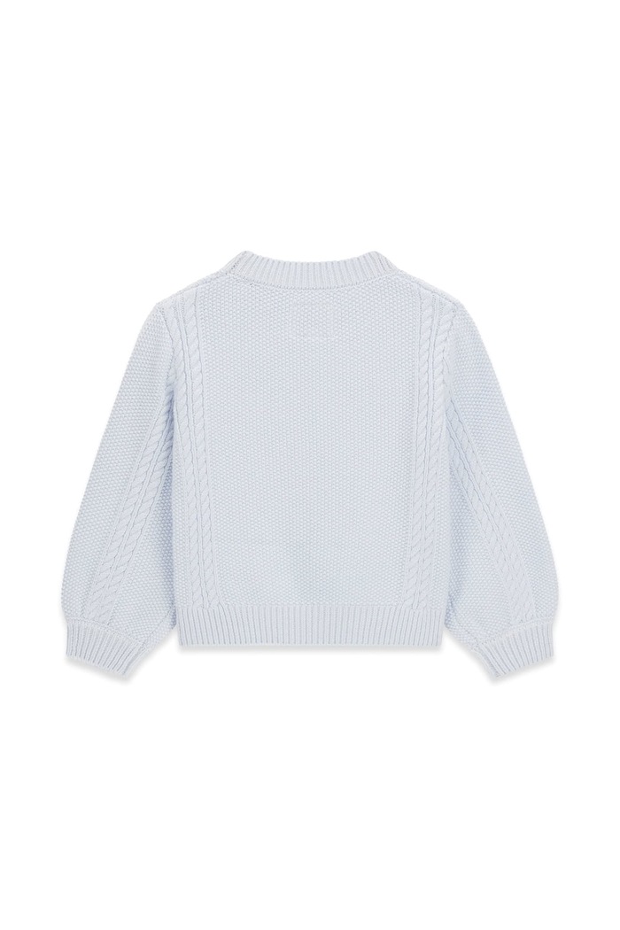 Guess Sweter dziecięcy z dodatkiem wełny K6BR07.Z1285.9BY2 niebieski AW26