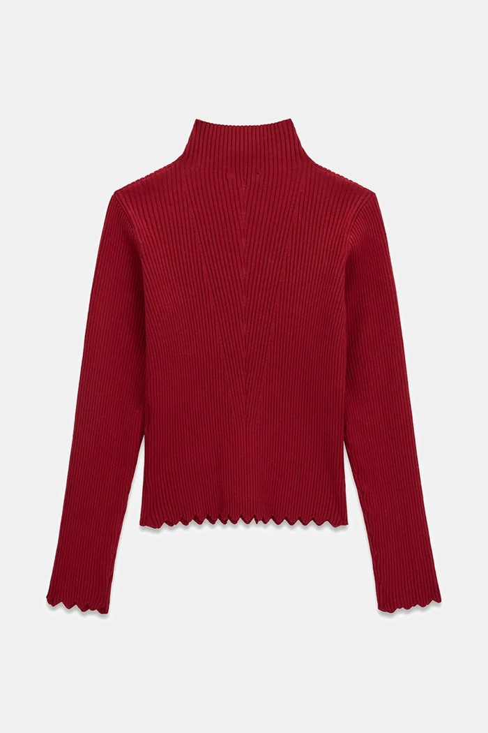 Guess Sweter dziecięcy z wiskozą J6BR29.Z1931.9BY2 czerwony AW26