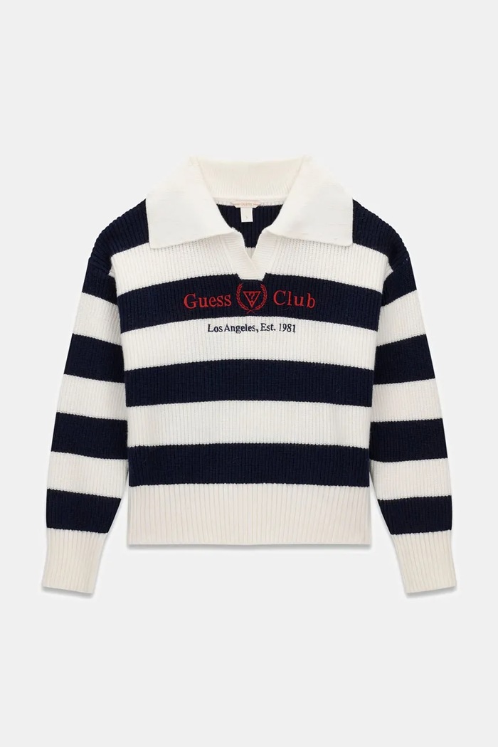 Guess Sweter dziecięcy z wiskozą beżowy J6BR14.Z1348.9BY2