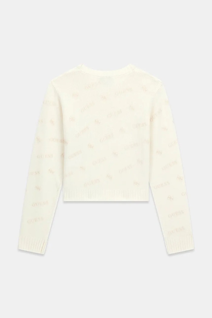 Guess Sweter dziecięcy z wełną J6BR11.Z1345.9BY2 beżowy AW26