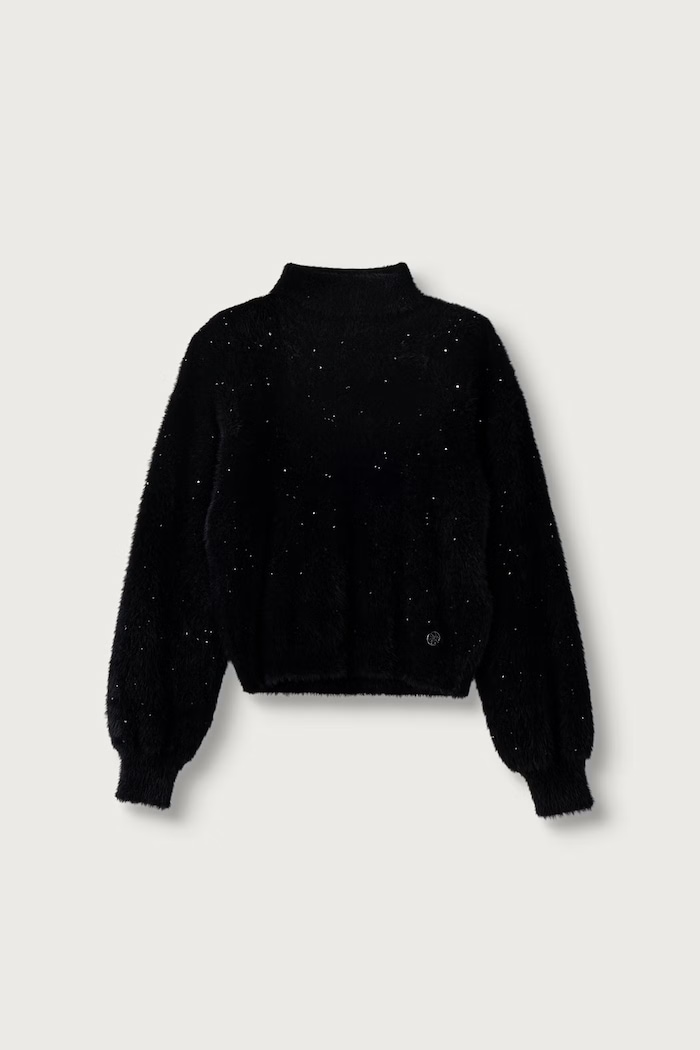 Guess Sweter dziecięcy J6BR06.Z1340.9BY2 czarny AW26