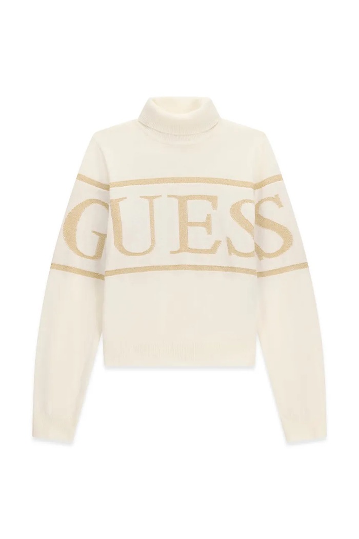 Guess Sweter dziecięcy z bawełną J6BR04.Z1338.9BY2 beżowy AW26