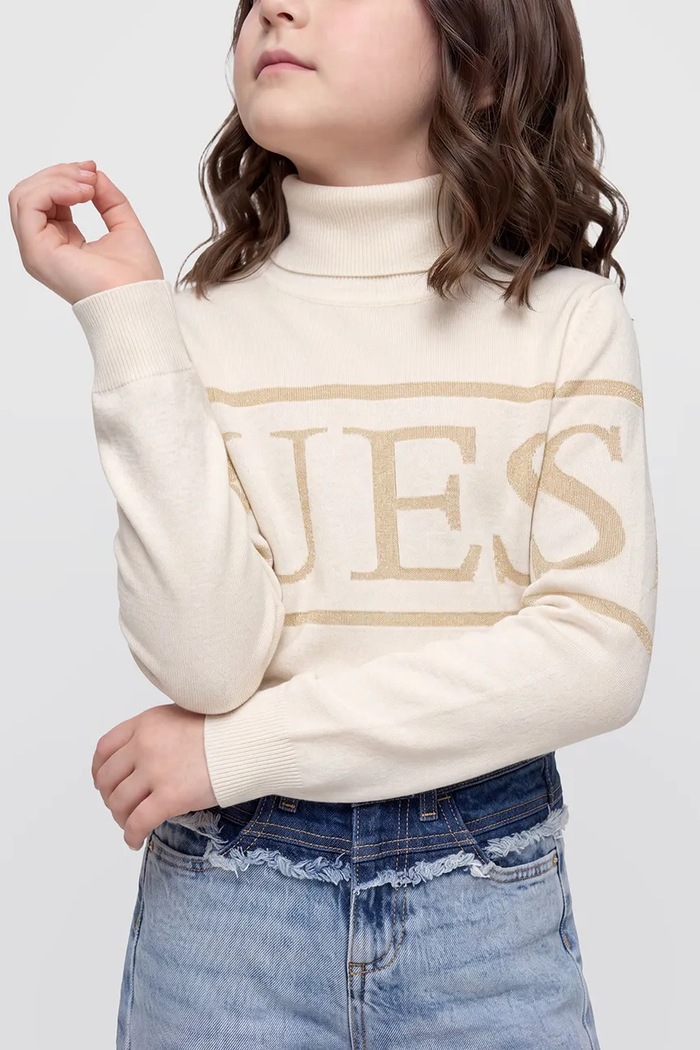 Guess Sweter dziecięcy z bawełną J6BR04.Z1338.9BY2