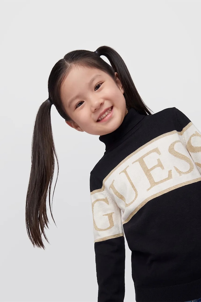 Guess Sweter dziecięcy z bawełną J6BR04.Z1338.9BY2