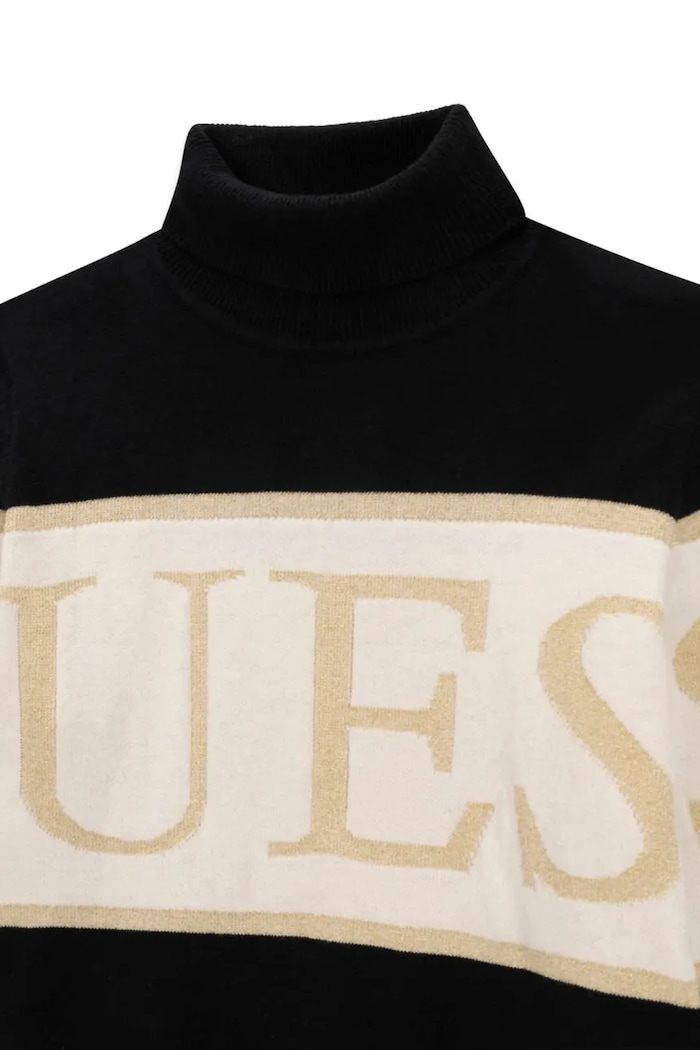 Sweter dziecięcy z bawełną Guess J6BR04.Z1338.9BY2 czarny