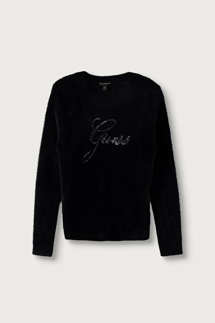 Guess Sweter dziecięcy czarny J6BR03.Z1335.9BY2