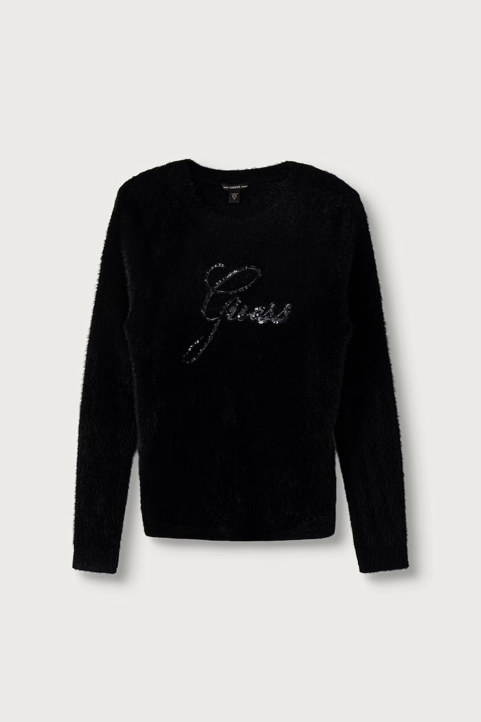 Guess Sweter dziecięcy czarny J6BR03.Z1335.9BY2