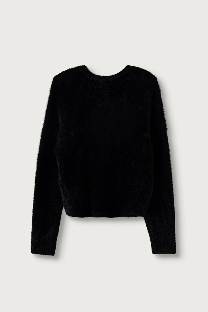 Guess Kardigan dziecięcy J6BR02.Z1334.9BY2 czarny AW26