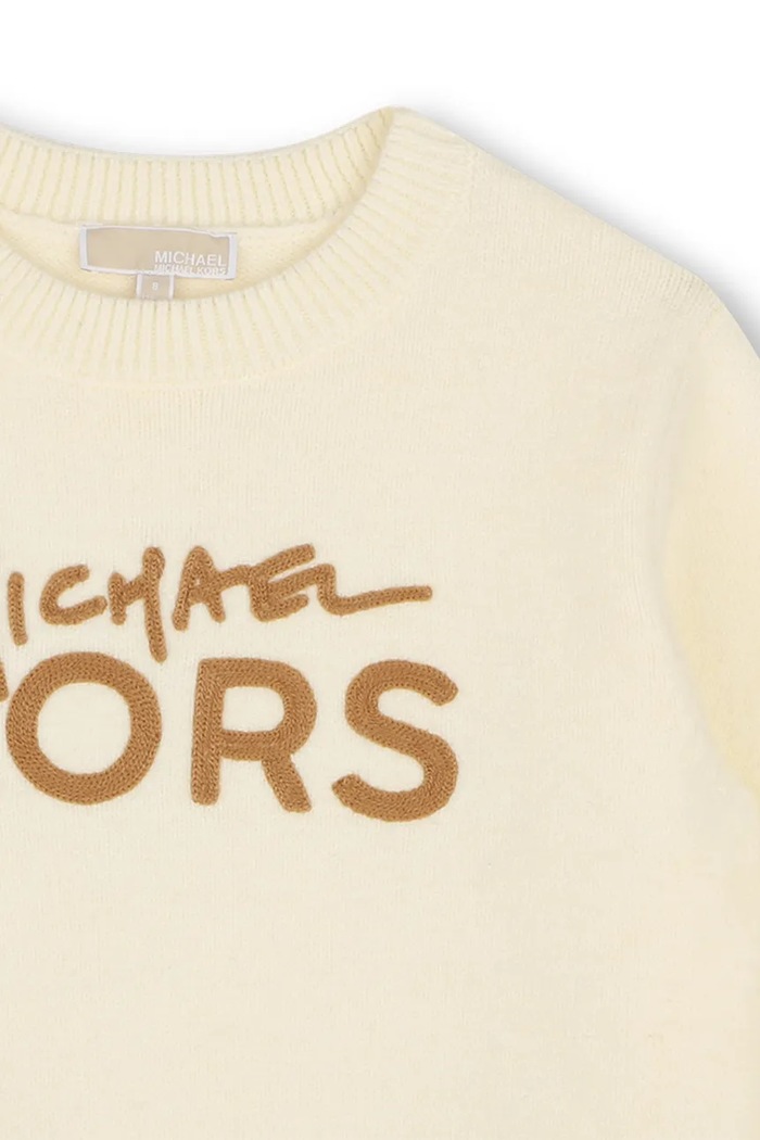 Pulover za djecu Michael Kors R30718.126.150 bež