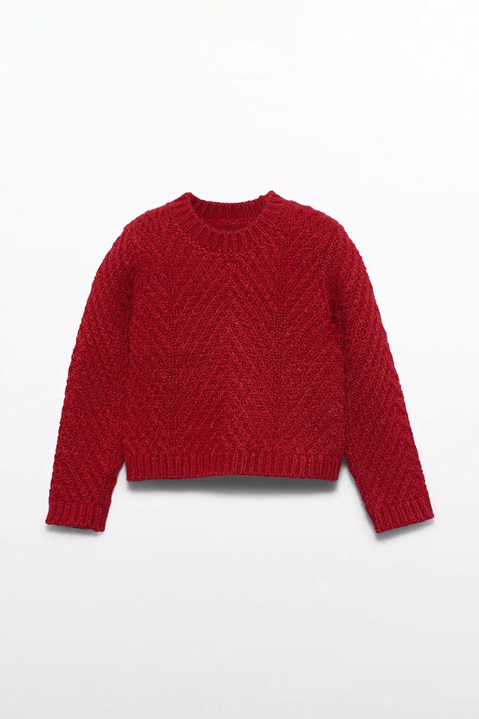 Abel&Lula Pulover za djecu 5803.8.Mini.9BY2 crvena AW26