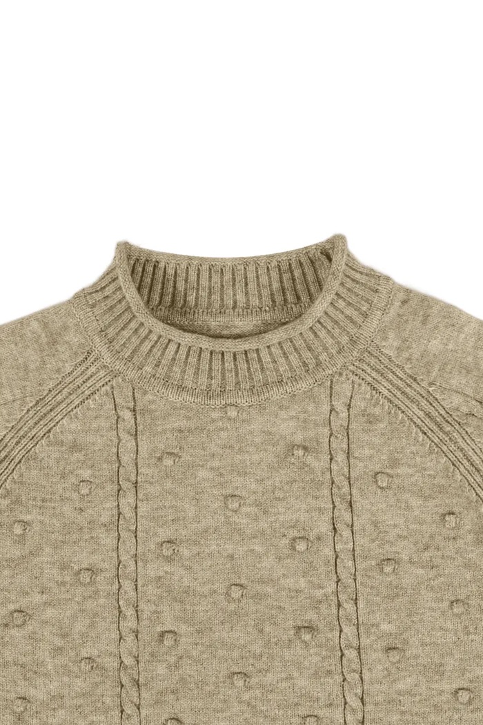 Пуловер за деца Sagee Sweater Donsje 4128400 бежов