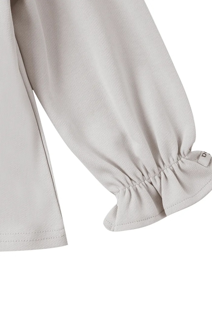 Donsje sweter dziecięcy bawełniany Pluimpje Sweater 4121900 beżowy