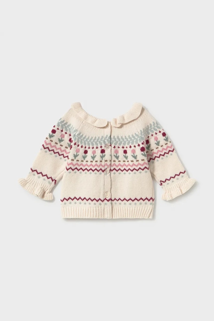 Mayoral Newborn жилетка за деца 2366.2N.Newborn.9BY2 бежов AW26