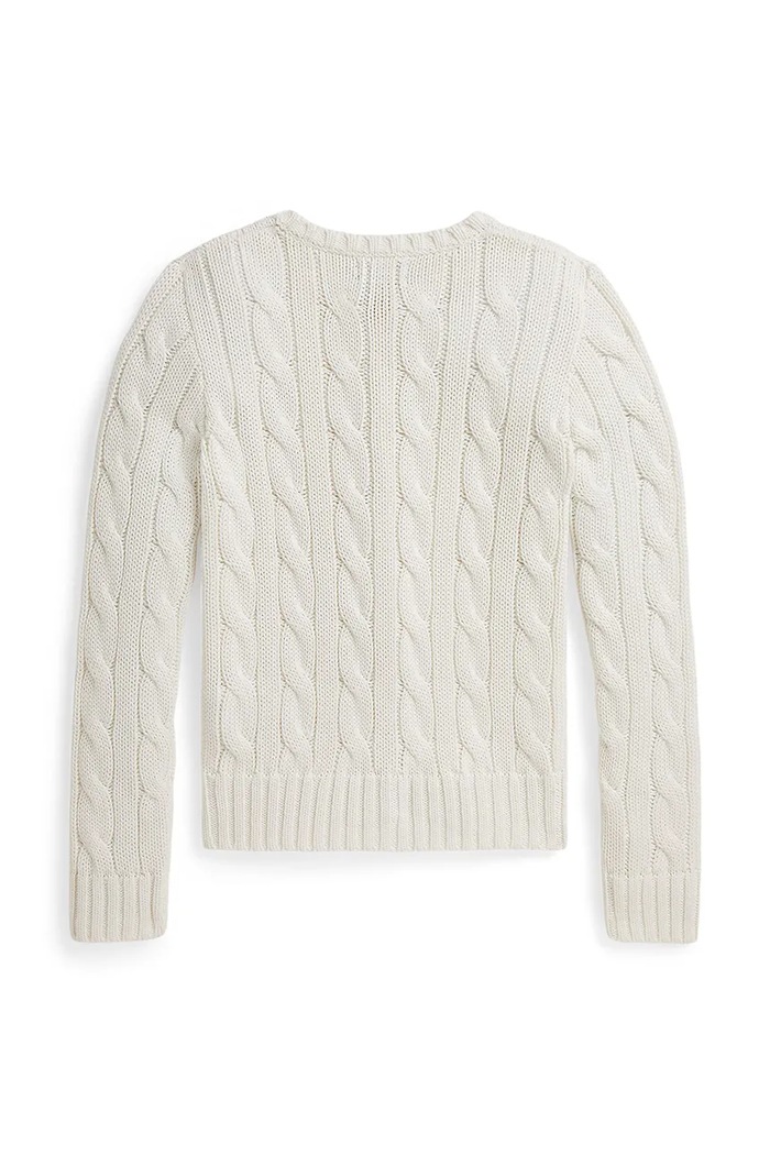 Polo Ralph Lauren kardigan otroški bombažen 313B25968003 bež AW26