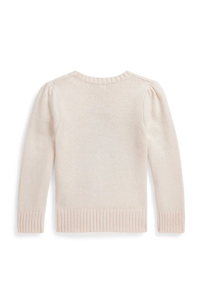 Polo Ralph Lauren πουλόβερ παιδικό με βαμβάκι 312B26004001 μπεζ AW26