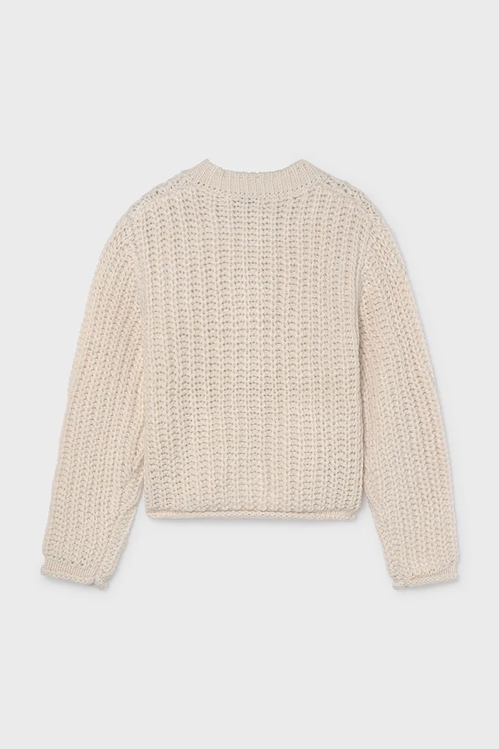 Mayoral кардиган для детей с шерстью 7344.8E.Junior.9BY2 бежевый AW26