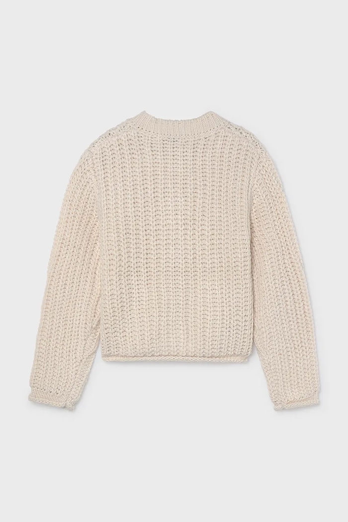 Mayoral кардиган для детей с шерстью 7344.8E.Junior.9BY2 бежевый AW26