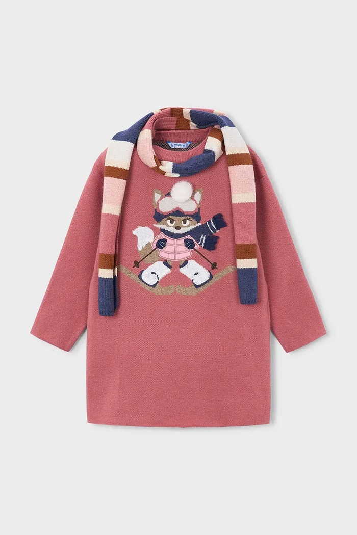 Mayoral haljina s viskozom 4919.6E.Mini.9BY2 roza AW26