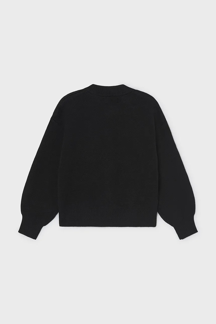 Mayoral kardigan dětský s viskózou 4326.6K.Mini.9BY2 černá AW26