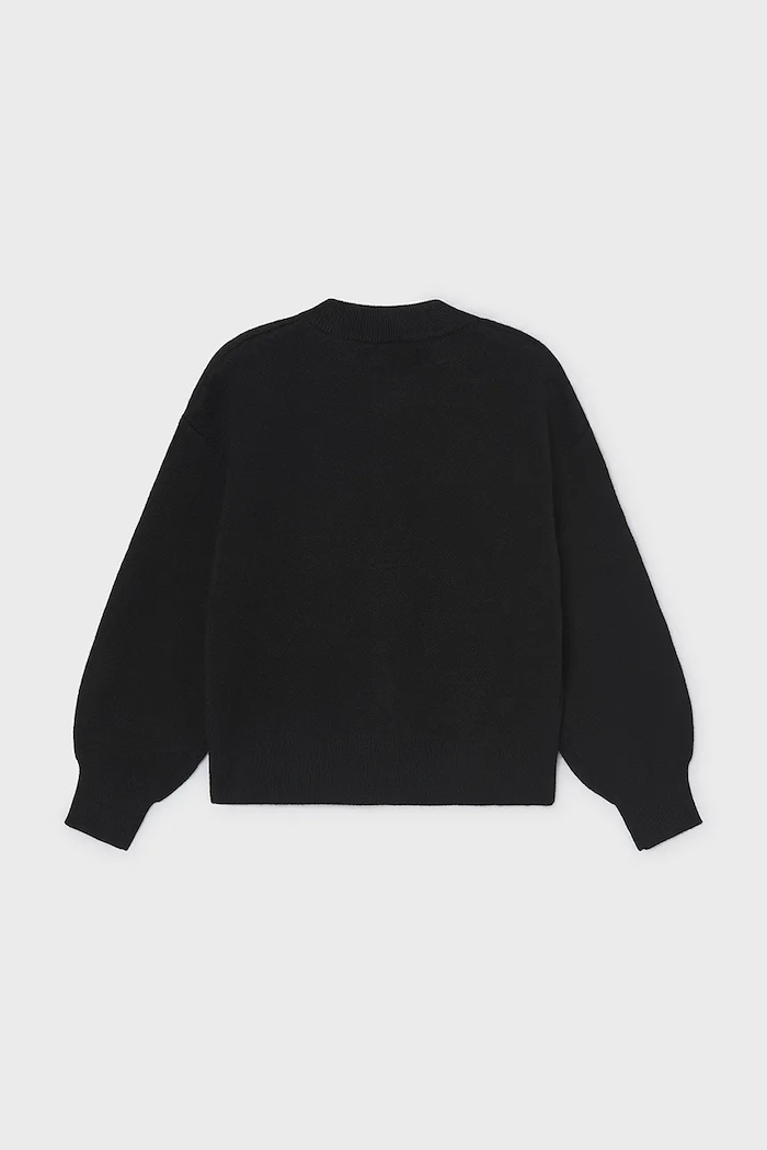 Mayoral kardigan dětský s viskózou 4326.6K.Mini.9BY2 černá AW26