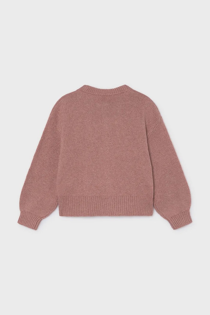 Mayoral кардиган дитячий з бавовною 4323.6C.Mini.9BY2 рожевий AW26