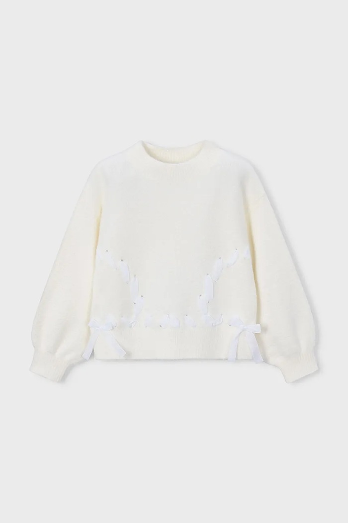 Mayoral pulover za djecu 4321.6K.Mini.9BY2 bež AW26
