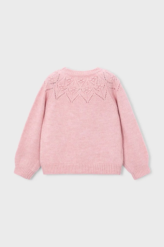 Mayoral pulover 4318.6E.Mini.9BY2 roza AW26