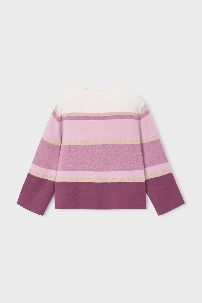 Mayoral пуловер за деца с вискоза 4317.6E.Mini.9BY2 виолетов AW26