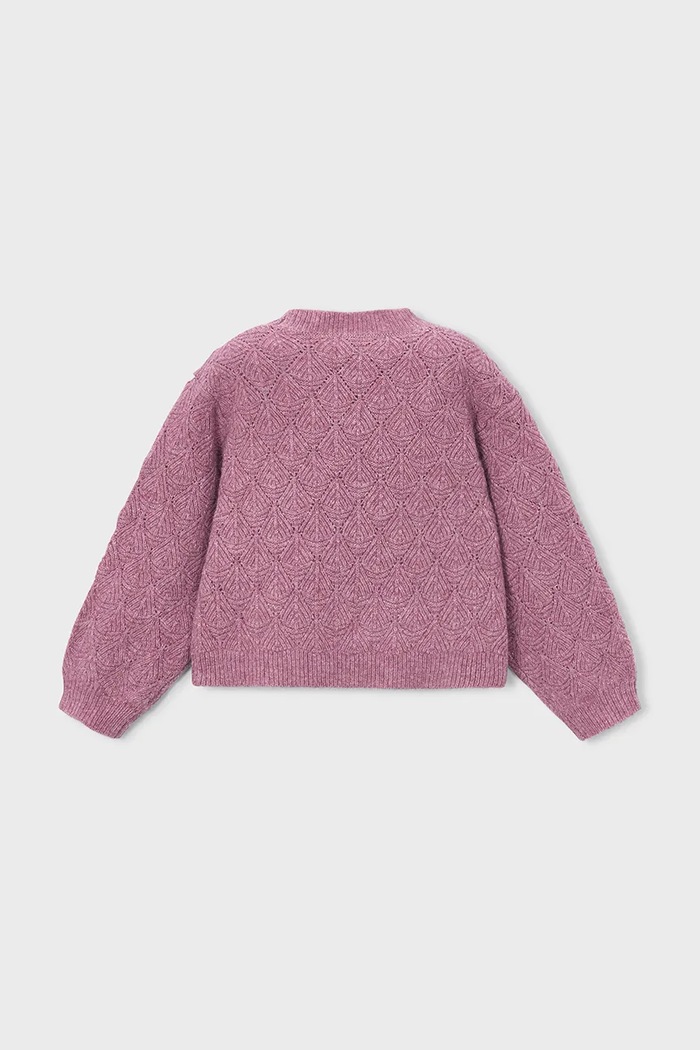 Djevojčice Mayoral pulover za bebe 4314.6A.Mini.9BY2 ljubičasta