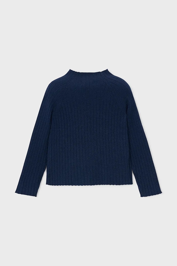 Mayoral sveter detský s viskózou 4026.6A.Mini.9BY2 tmavomodrá AW26