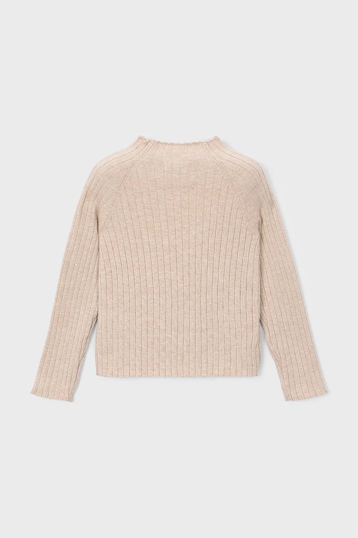 Mayoral светр дитячий з віскозою 4026.6A.Mini.9BY2 бежевий AW26