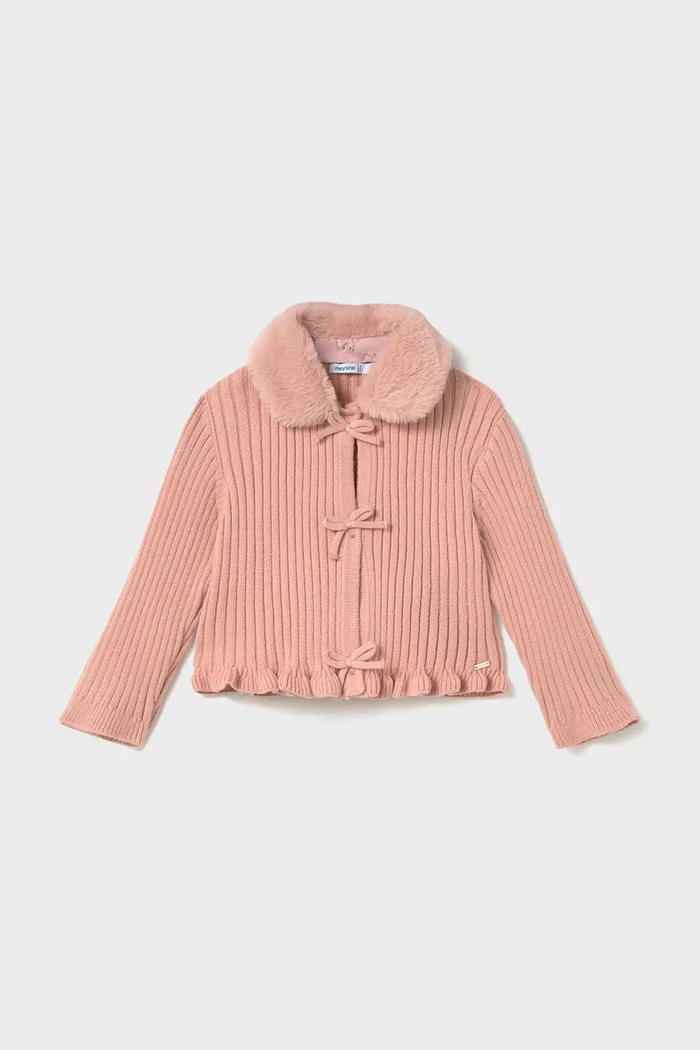 Mayoral ζακέτα παιδική με βισκόζη ροζ 2386.4C.Baby.9BY2