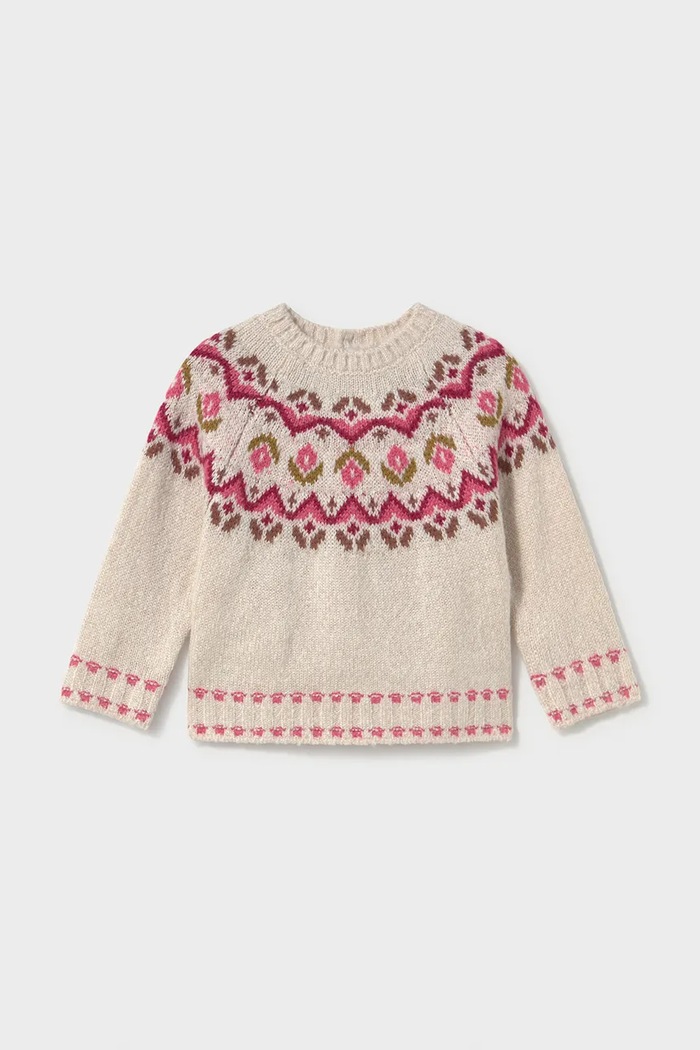 Mayoral pulover za djecu 2384.4H.Baby.9BY2 bež AW26