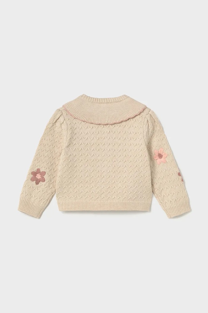 Mayoral Kardigan dětský 2306.4K.Baby.9BY2 béžová AW26