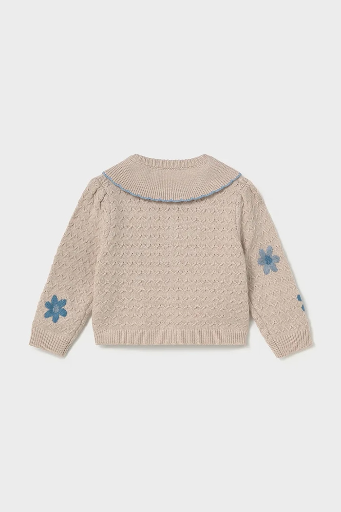 Mayoral Kardigan dětský 2306.4K.Baby.9BY2 béžová AW26