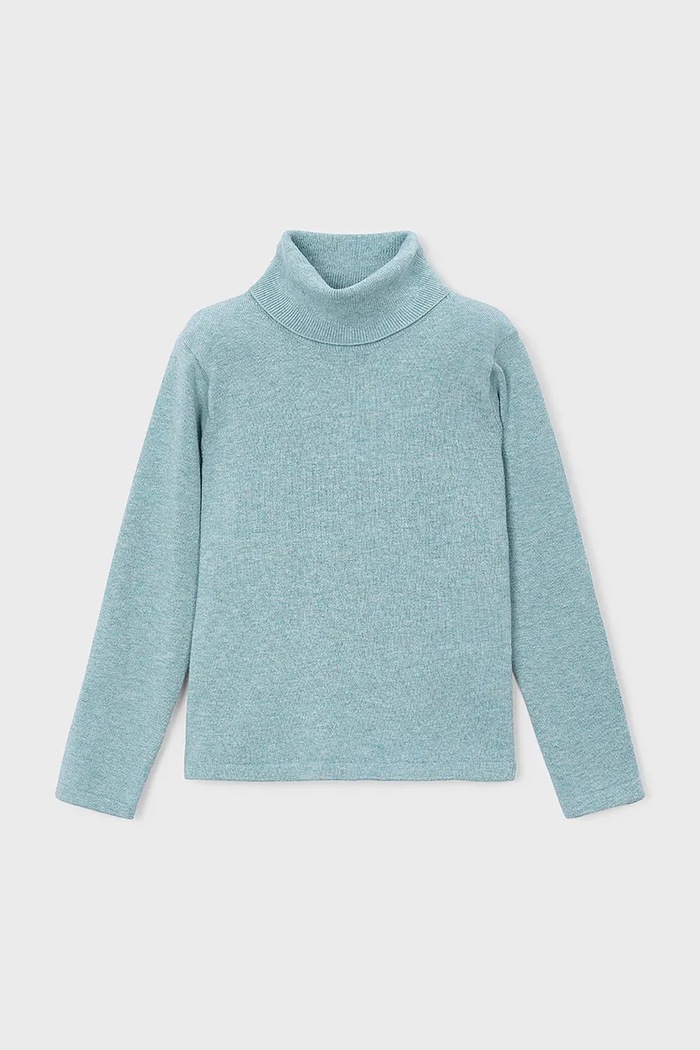 Mayoral sweter dziecięcy z bawełną turkusowy 313.6J.Mini.9BY2