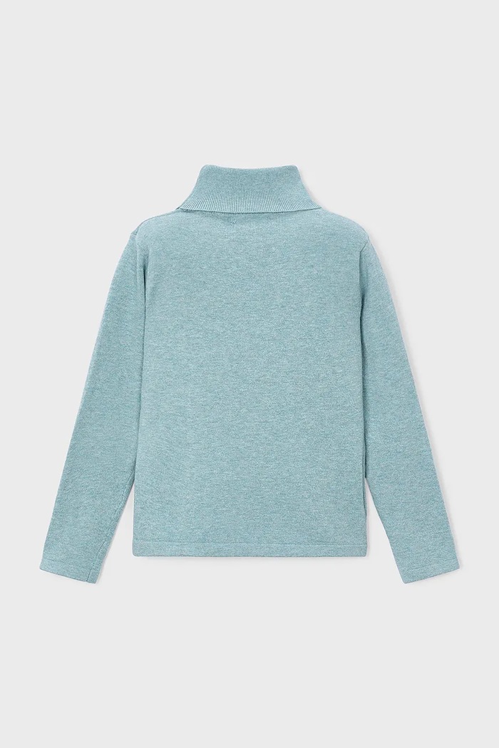 Mayoral sweter dziecięcy z bawełną 313.6J.Mini.9BY2 turkusowy AW26