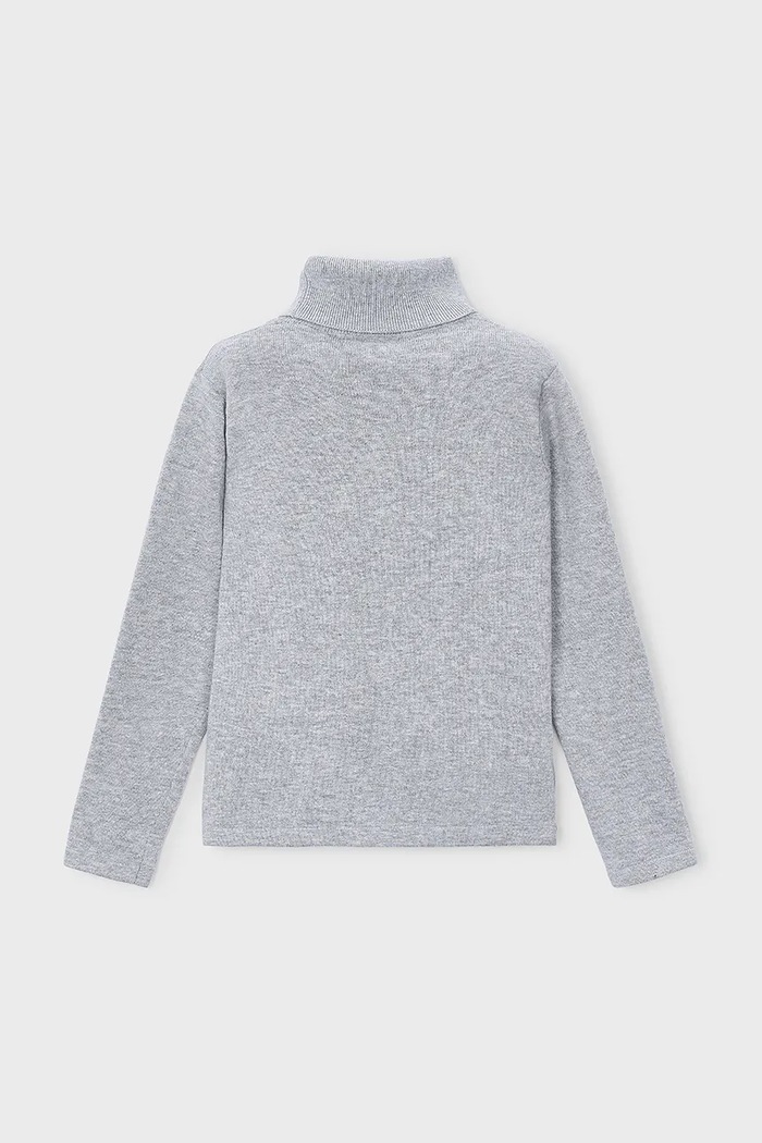 Mayoral свитер для детей с хлопком 313.6J.Mini.9BY2 серый AW26