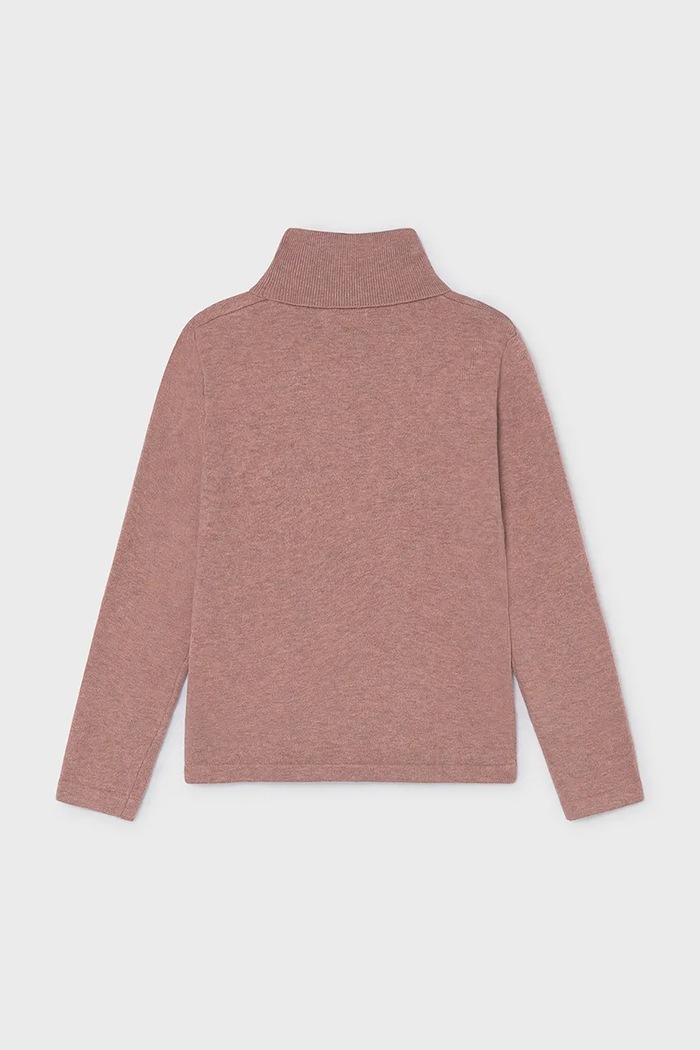 Mayoral pulover otroški z bombažem 313.6J.Mini.9BY2 roza AW26