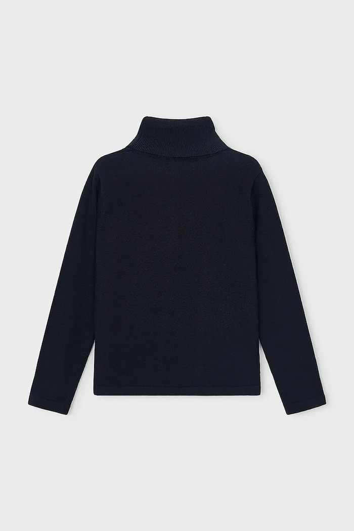 Mayoral свитер для детей с хлопком 313.6J.Mini.9BY2 чёрный AW26