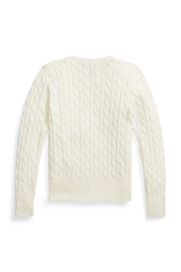 Polo Ralph Lauren sweter dziecięcy bawełniany 313901316011 biały AW26