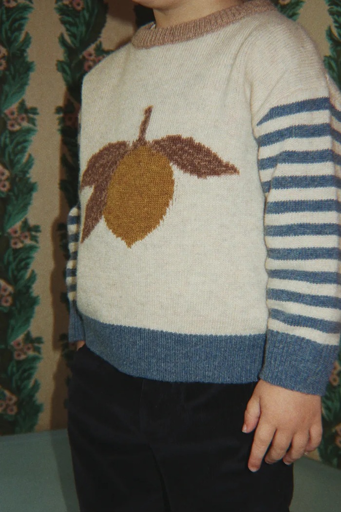 Konges Sløjd Sweter dziecięcy z wełną BILLI SWEATER KS106396.9BY2