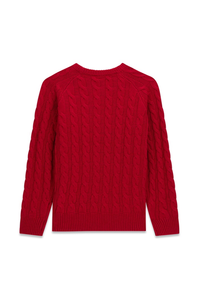 Guess Sweter dziecięcy z dodatkiem wełny H6BR02.Z1648.9BY2 czerwony AW26