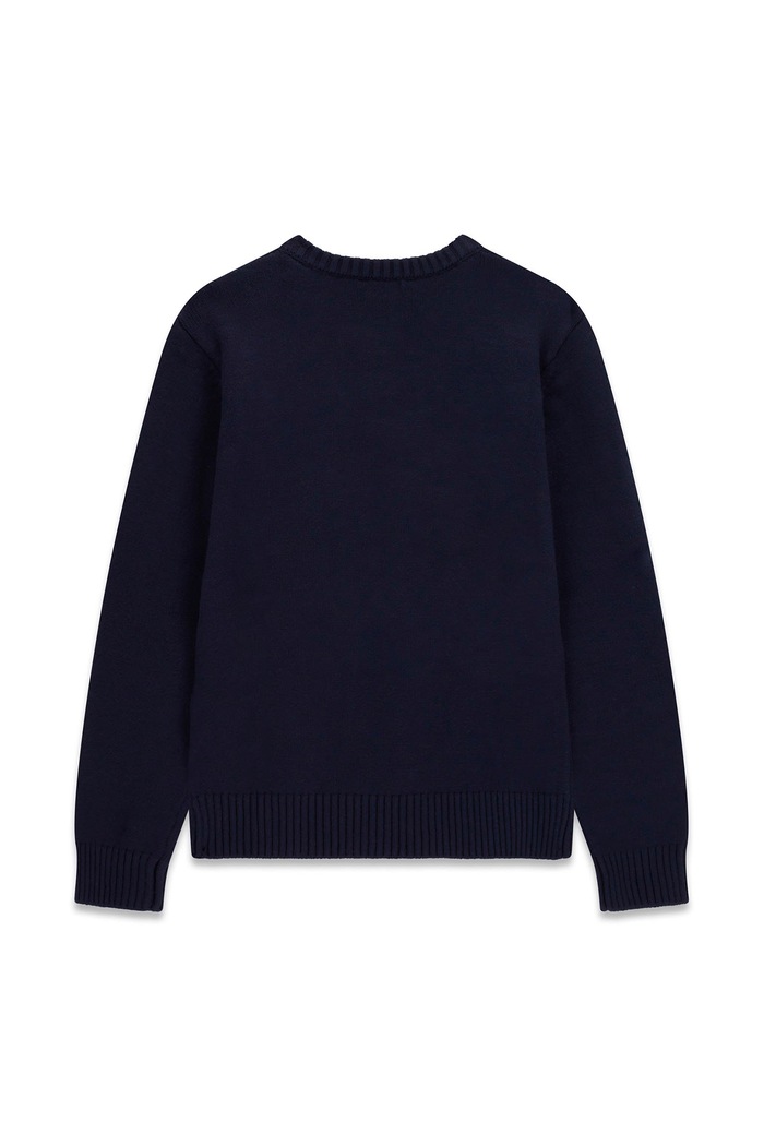 Guess Sweter dziecięcy z wiskozą H6BR01.Z1336.9BY2 granatowy AW26