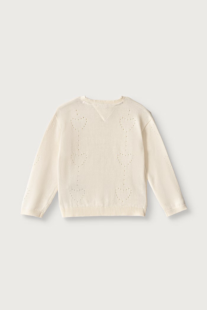 Tommy Hilfiger Sweter rozpinany niemowlęcy bawełniany KN0KN02306.9BY2 beżowy AW26