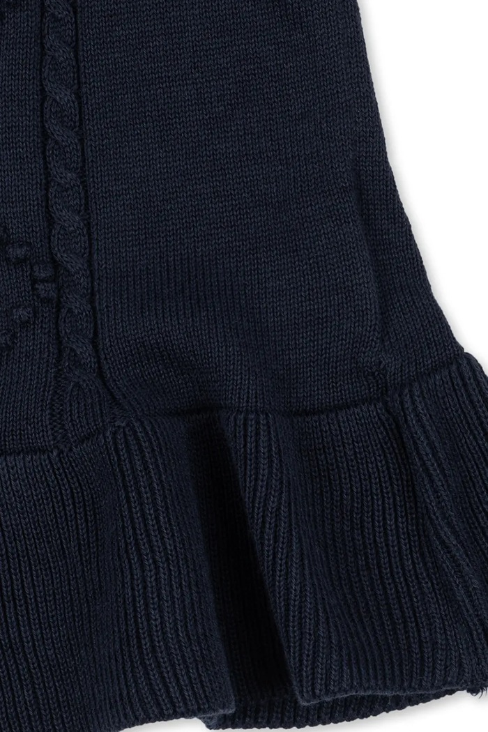 Ζακέτα παιδική βαμβακερή SOLEIL CARDIGAN GOTS Konges Sløjd σκούρο μπλε KS106241.9BY2