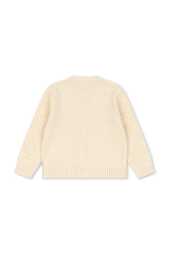 Мальчик Konges Sløjd Кардиган для детей из шерсти COCOLO CARDIGAN KS105949.9BY2 бежевый