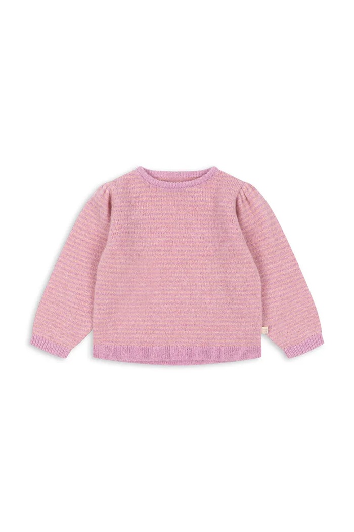 Konges Sløjd Пуловер за деца с вълна BERLE PUFF SWEATER KS105912.9BY2 розов AW26