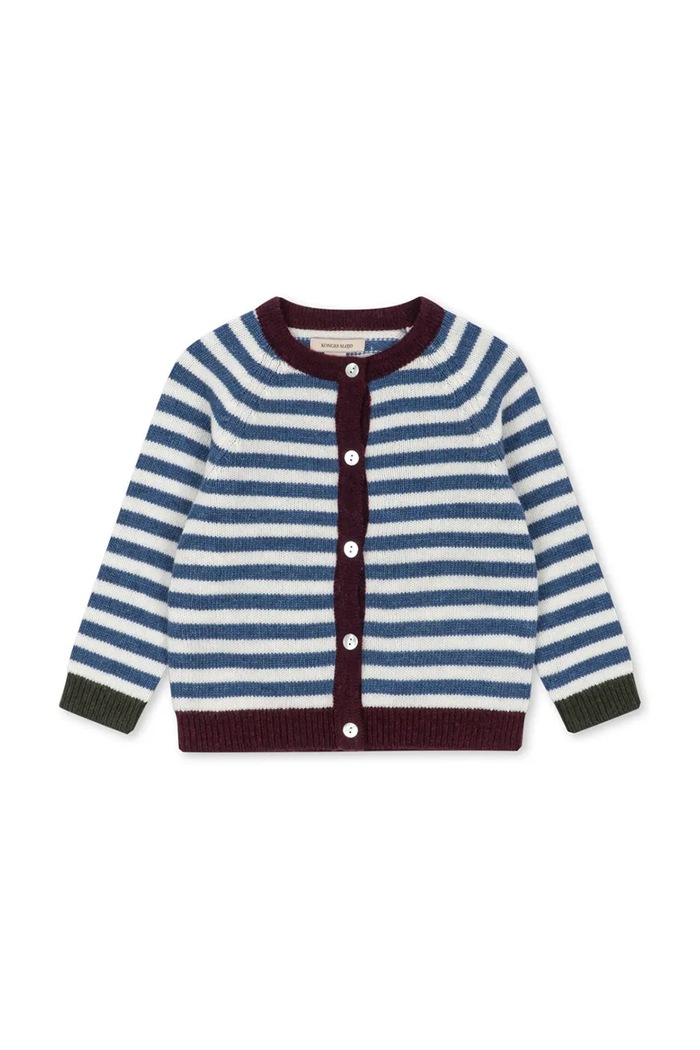 Konges Sløjd Кардиган для детей с шерстью BELOU CARDIGAN KS105906.9BY2 голубой AW26